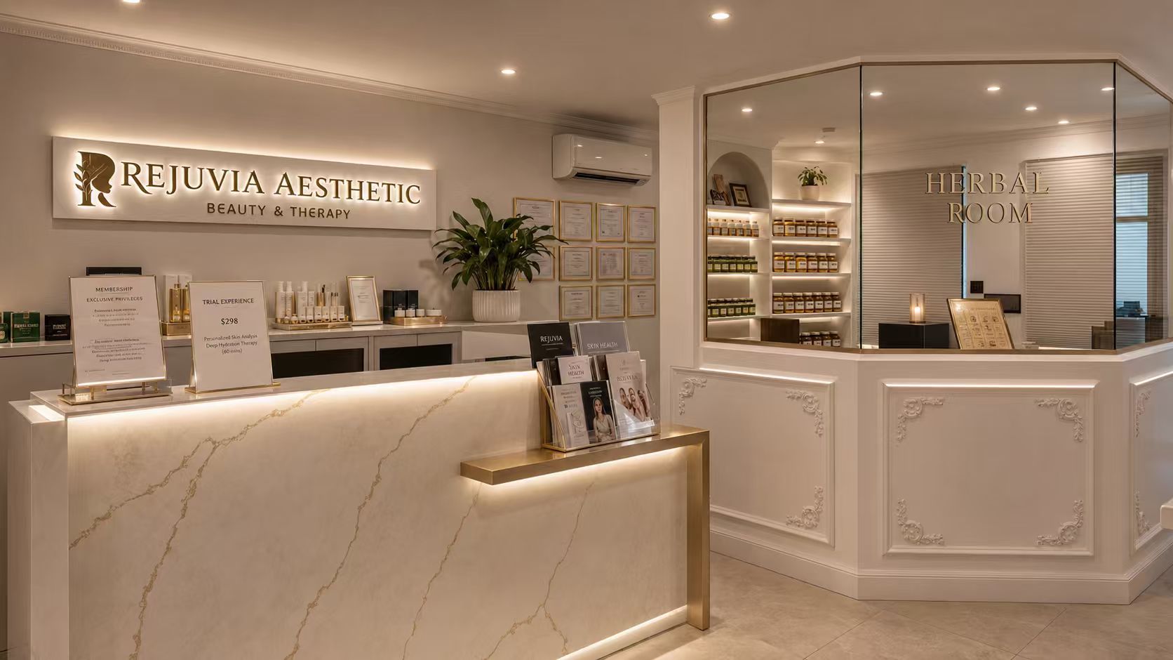 Rejuvia clinic interior